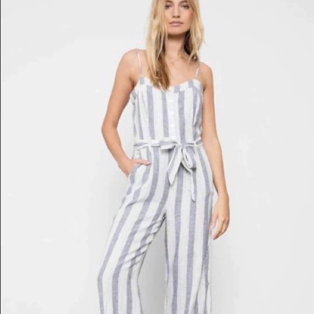 Rails Happer Jumpsuit in Laguna Stripe‎